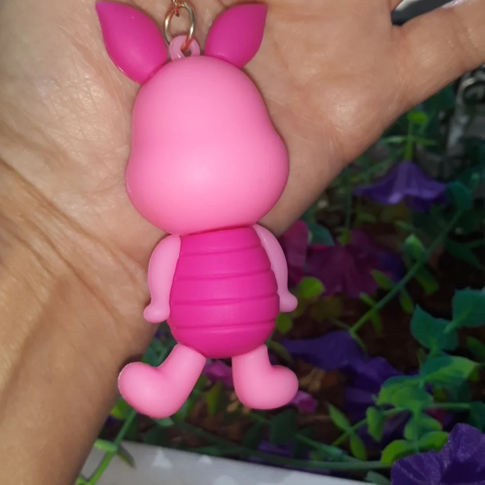 🆕LAST 1🎉DISNEY'S OFFICIALLY LICENCED PIGLET 3D KEYCHAIN